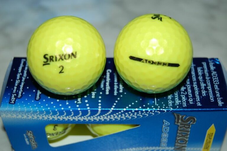 Srixon AD333 vs Titleist NXT Tour: Which One to Choose?